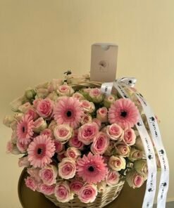 Blush Bloom Basket