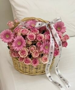 Blush Bloom Basket